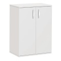 Manolo Megapap melamine shoe cabinet in white color 60x38x81.4cm.