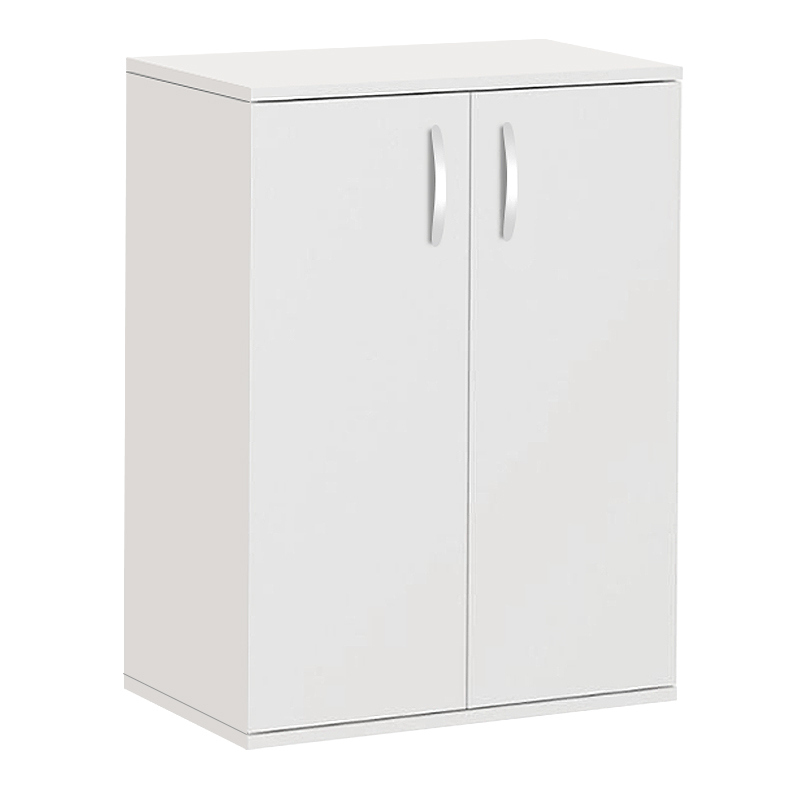 Manolo Megapap melamine shoe cabinet in white color 60x38x81.4cm.