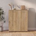 Παπουτσοθήκη Penetra Megapap χρώμα sepet oak 90x35x102,5εκ.