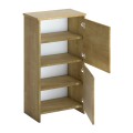 Παπουτσοθήκη Port Megapap χρώμα sapphire oak 48x31x92εκ.