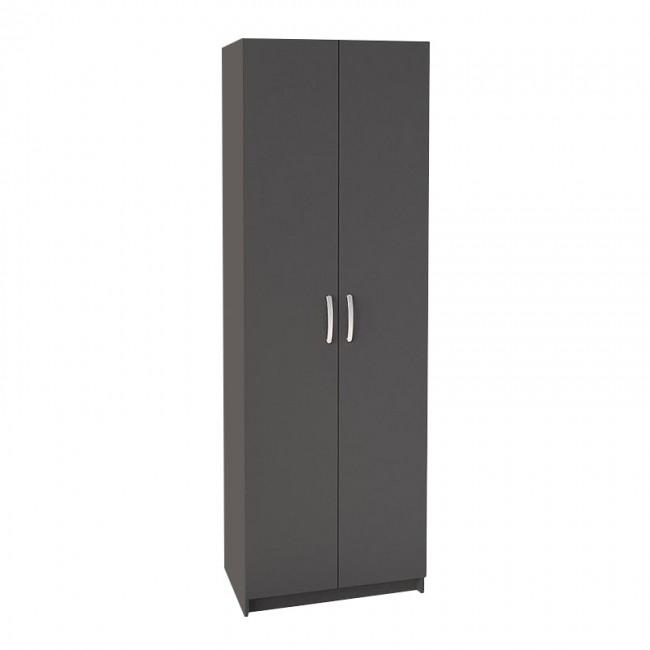 Παπουτσοθήκη Renso Megapap δίφυλλη χρώμα ανθρακί 59,8x37,8x178,5εκ. Παπουτσοθήκη Renso Megapap δίφυλλη χρώμα ανθρακί 59,8x37,8x178,5εκ.