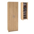 Renso Megapap melamine 2 doors wardrobe - shoe cabinet in sapphire oak color 59,8x37,8x178,5cm.