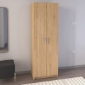 Renso Megapap melamine 2 doors wardrobe - shoe cabinet in sapphire oak color 59,8x37,8x178,5cm.