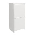 Παπουτσοθήκη Sarpedon Megapap χρώμα λευκό 48x35x91,8εκ.