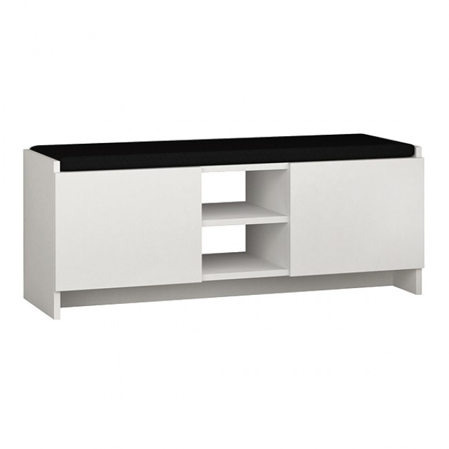 Παπουτσοθήκη Zulla Megapap χρώμα λευκό 110x37x43εκ. Παπουτσοθήκη Zulla Megapap χρώμα λευκό 110x37x43εκ.