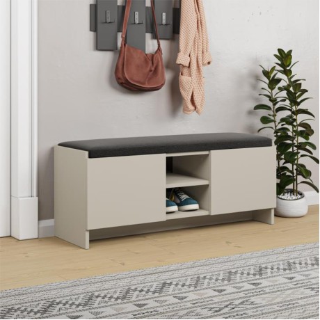 Zulla Megapap melamine entrance furniture in sandstone color 110x37x43cm.