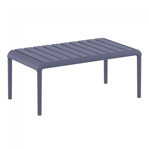 PARIS DARK GREY ΤΡΑΠΕΖΙ 90X50X40εκ. ΠΟΛ/ΝΙΟΥ