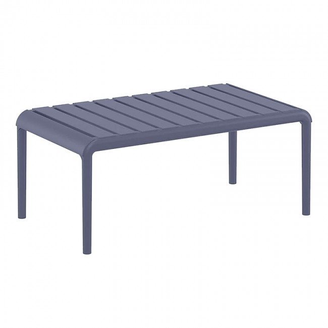PARIS DARK GREY ΤΡΑΠΕΖΙ 90X50X40εκ. ΠΟΛ/ΝΙΟΥ