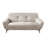 Kαναπές Pedro διθέσιος υφασμάτινος χρώμα mixed beige 169x92x83εκ.