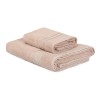 Πετσέτες προσώπου - μπάνιου Dora Capa Home σετ 2 τμχ 450gr/m² χρώμα cappuccino