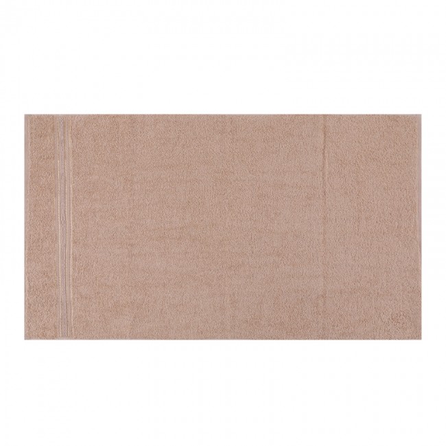 Πετσέτες προσώπου - μπάνιου Dora Capa Home σετ 2 τμχ 450gr/m² χρώμα cappuccino