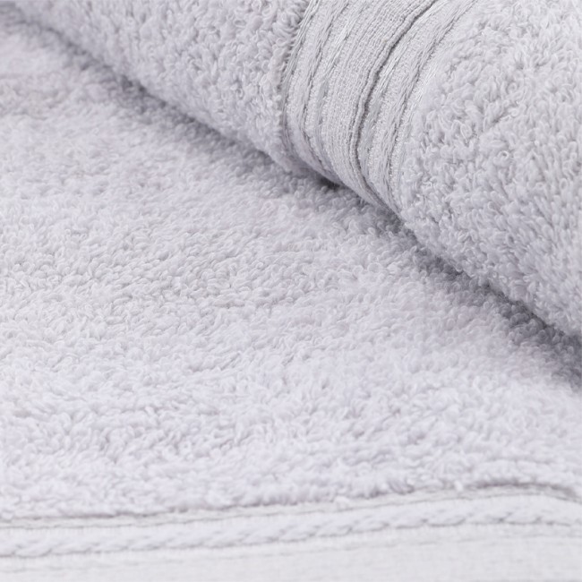 Πετσέτες προσώπου - μπάνιου Dora Capa Home σετ 2 τμχ 450gr/m² χρώμα γκρι