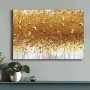 Golden Birds Megapap painting on canvas digital printing 100x70x3cm.