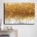 Golden Birds Megapap painting on canvas digital printing 100x70x3cm.