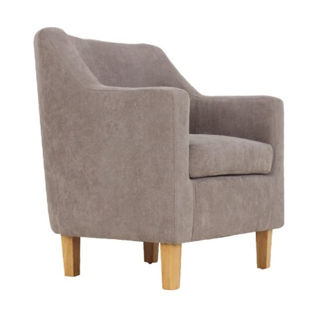 BETA Armchair Light Brown Fabric