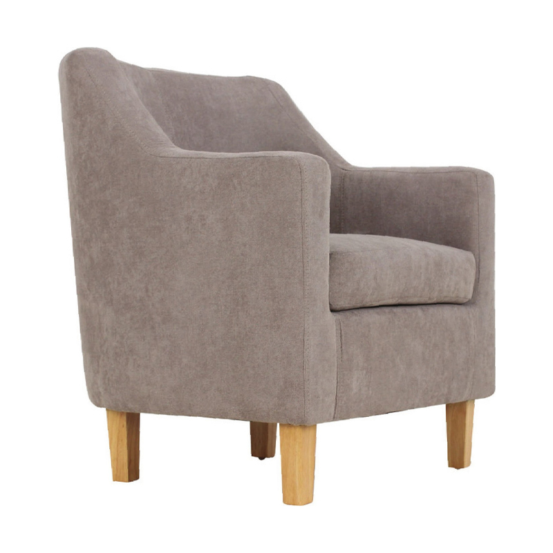 BETA Armchair Light Brown Fabric