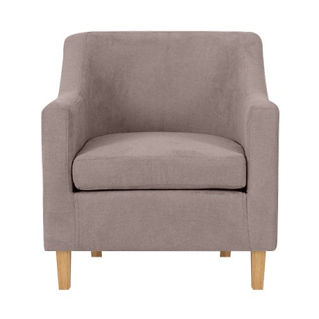 BETA Armchair Light Brown Fabric