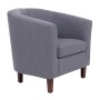 BOGA Armchair Fabric Grey