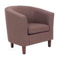 BOGA Armchair Fabric Brown