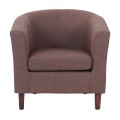 BOGA Armchair Fabric Brown