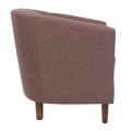 BOGA Armchair Fabric Brown