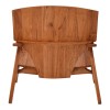 Πολυθρόνα Brazin pakoworld φυσικό teak ξύλο 67x76x78.5εκ