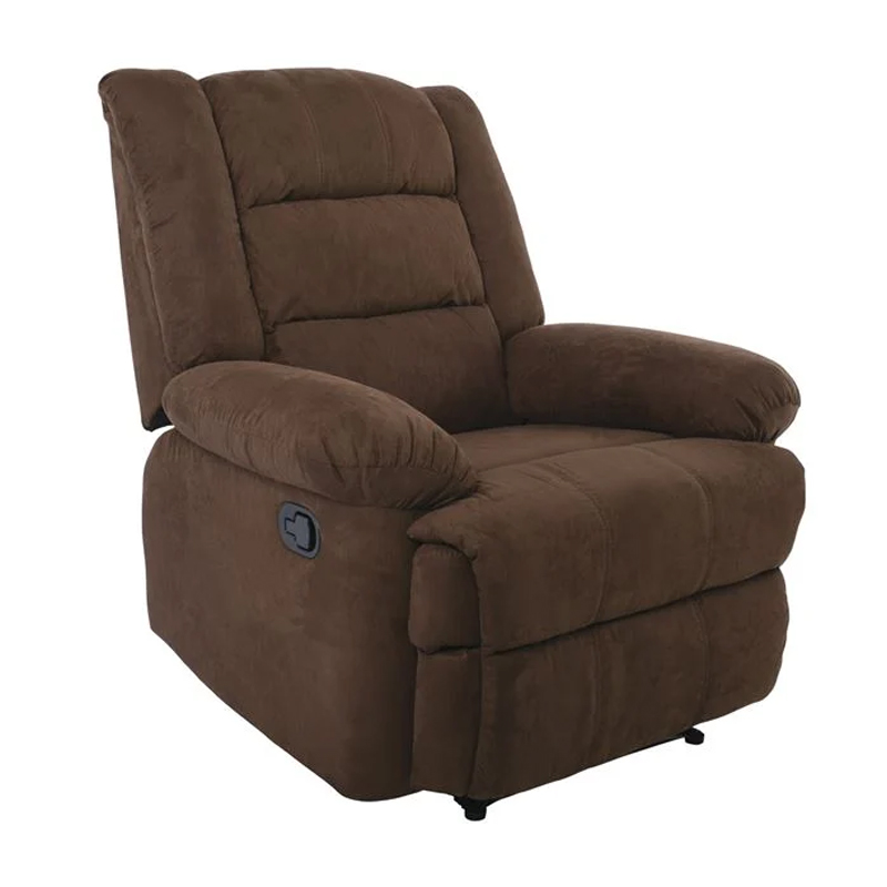 Πολυθρόνα JULIA RELAX με ύφασμα σε χρώμα καφέ  93x90x100εκ.