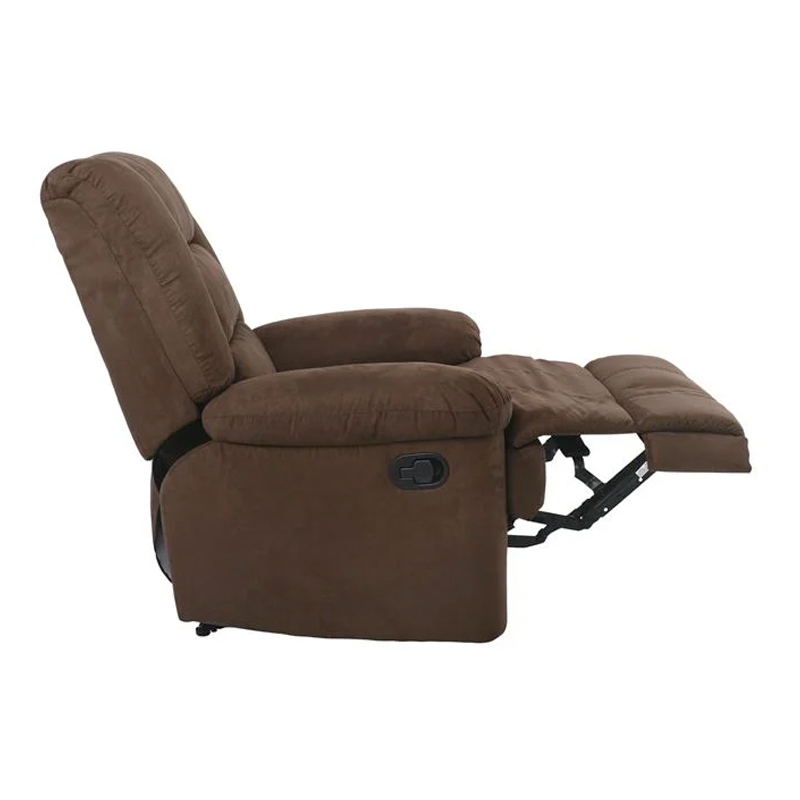 Πολυθρόνα JULIA RELAX με ύφασμα σε χρώμα καφέ  93x90x100εκ.