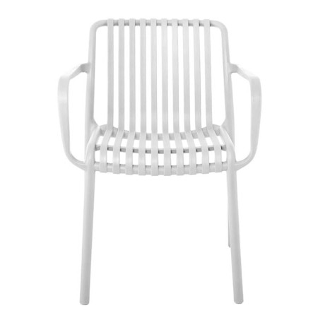 MODA Stackable Armchair-Pro PP-UV White