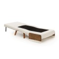 Πολυθρόνα - Κρεβάτι Cosmo Megapap ύφασμα teddy χρώμα κρεμ 70x77x82εκ.
