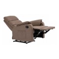 COMFORT Massage Armchair Relax Cappuccino Pu