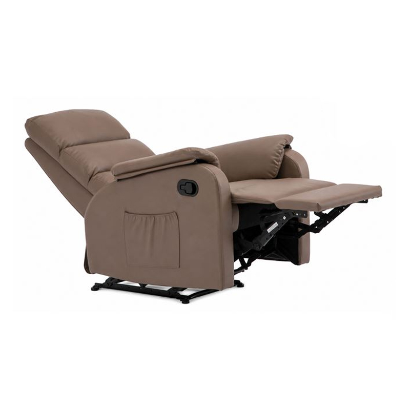 COMFORT Massage Armchair Relax Cappuccino Pu