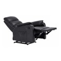 COMFORT Massage Armchair Relax Black Pu
