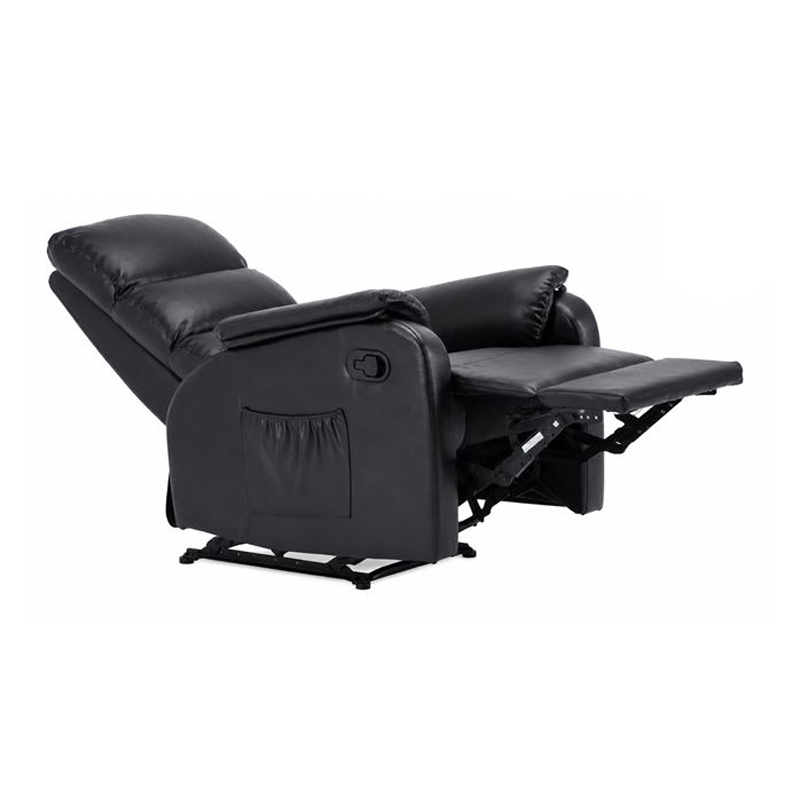 COMFORT Massage Armchair Relax Black Pu