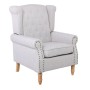 ROSY Armchair Cream (Beige) Fabric