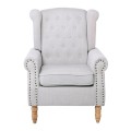 ROSY Armchair Cream (Beige) Fabric