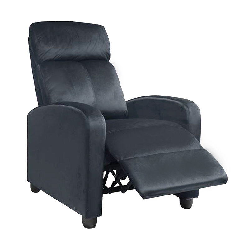 PORTER Armchair Relax Black Velure