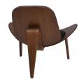 TAYLOR Armchair Walnut/Pu Black