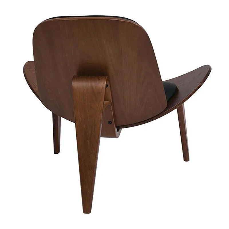 TAYLOR Armchair Walnut/Pu Black
