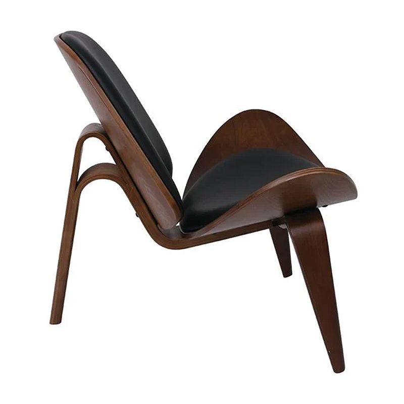TAYLOR Armchair Walnut/Pu Black