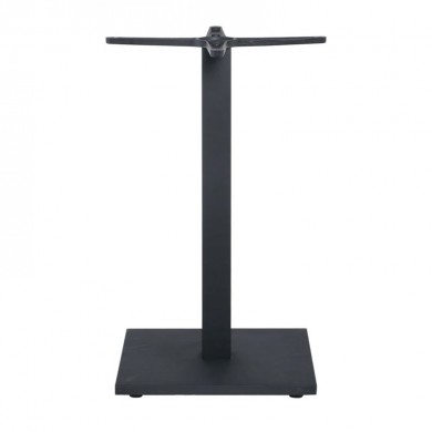 PRATO-W Βάση 40x40cm Steel H72cm Μαύρη (10,00Kg)/με ρεγουλατόρο