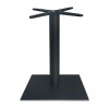PRATO-W Βάση 45x45cm Steel H72cm Μαύρη (12,40Kg)/με ρεγουλατόρο