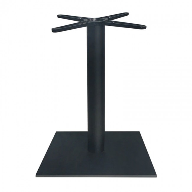 PRATO-W Βάση 45x45cm Steel H72cm Μαύρη (12,40Kg)/με ρεγουλατόρο