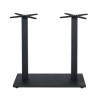 PRATO-W Βάση 70x40cm Steel Μακρ/νη H72cm Μαύρη (17,00Kg)/με ρεγουλατόρο
