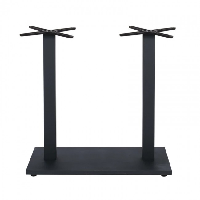 PRATO-W Βάση 70x40cm Steel Μακρ/νη H72cm Μαύρη (17,00Kg)/με ρεγουλατόρο