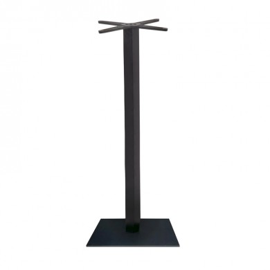 PRATO-W Βάση Τραπεζιού BAR 45x45cm H.108cm Μέταλλο Βαφή Μαύρο / 13,00Kg