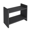 Ραφιέρα κουζίνας Denver Megapap χρώμα ανθρακί 34x10x30εκ. Ραφιέρα κουζίνας Denver Megapap χρώμα ανθρακί 34x10x30εκ.