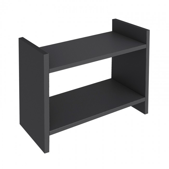Ραφιέρα κουζίνας Denver Megapap χρώμα ανθρακί 34x10x30εκ. Ραφιέρα κουζίνας Denver Megapap χρώμα ανθρακί 34x10x30εκ.