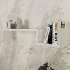 Ραφιέρα τοίχου Happy Megapap χρώμα λευκό 87,4x14,5x14,5εκ.