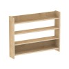 Ραφιέρα τοίχου Lane Megapap χρώμα sapphire oak 85x15x66εκ.